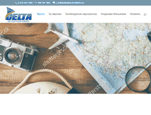 Tablet Screenshot of deltadetectivesrd.com